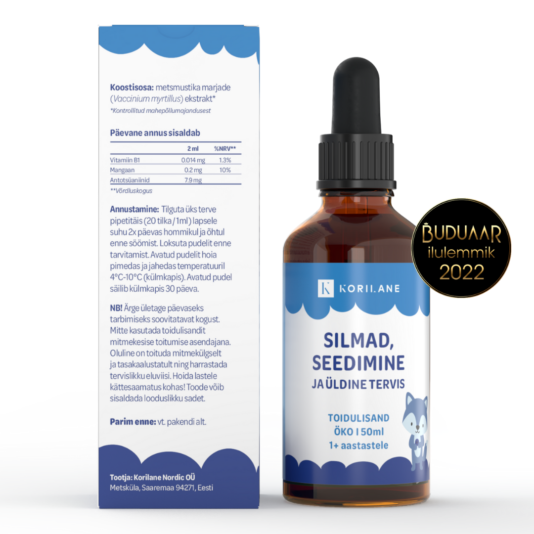 Metsmustika ekstrakt lastele