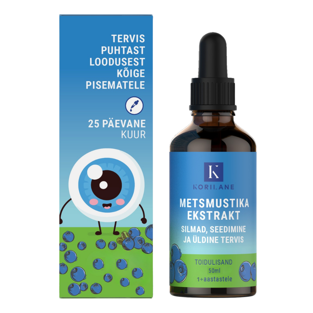 Metsmustika ekstrakt lastele