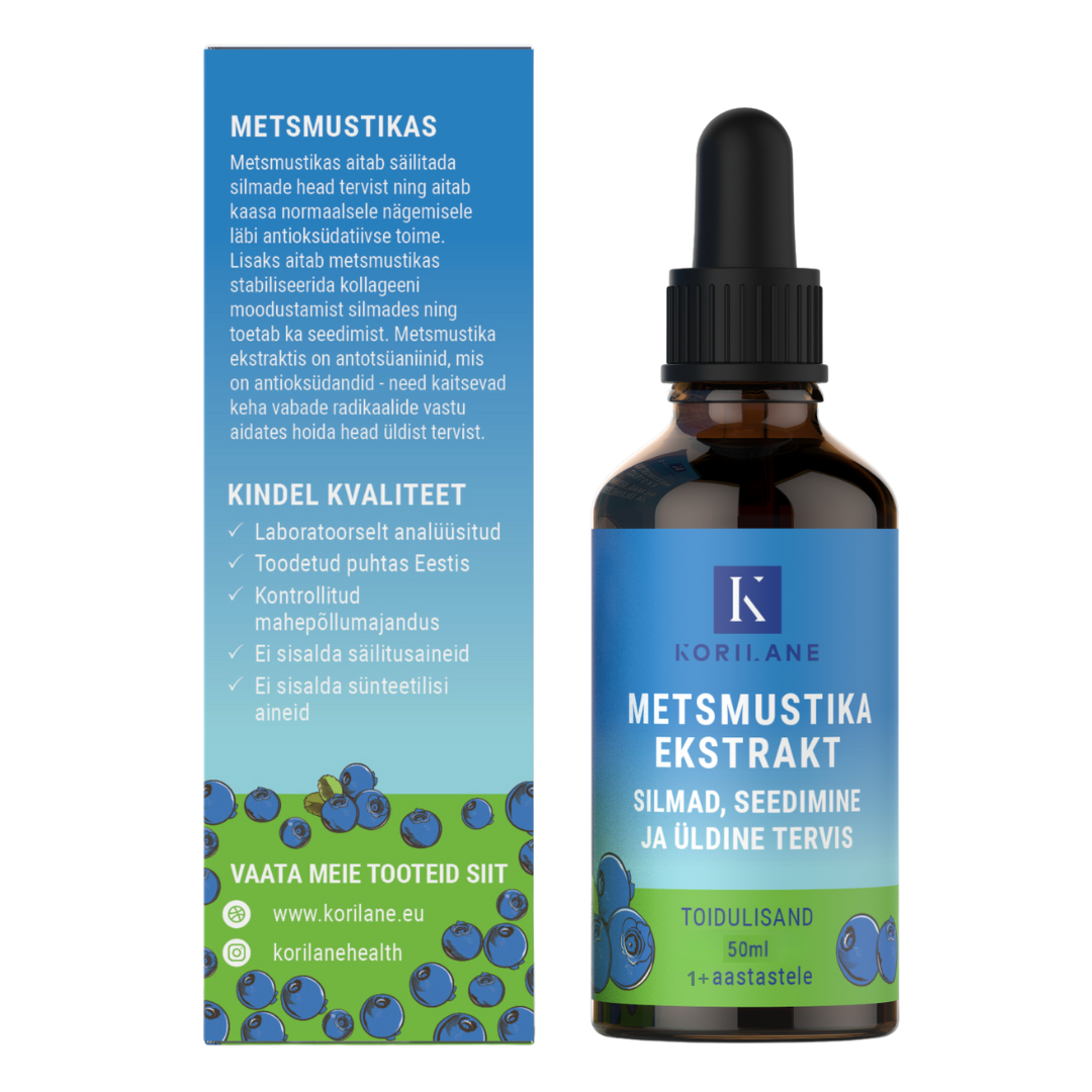 Metsmustika ekstrakt lastele